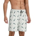 thumbnail image 2 of Disketp Party Shark Cute for Men's Soft Sleep Pajama Shorts Lightweight Lounge Pant Sleep Pj with Elastic Waistband and Pockets-Medium, 2 of 6