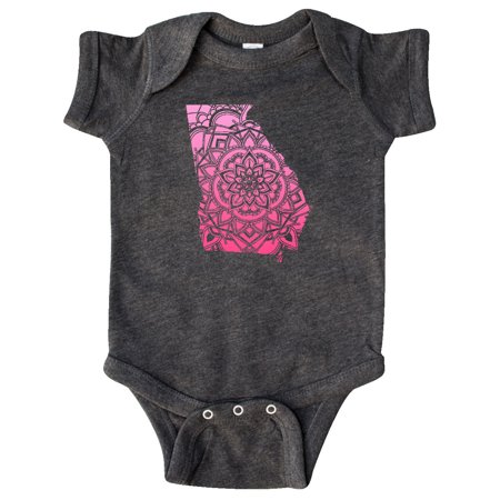 

Inktastic Georgia Silhouette Mandala Gift Baby Boy or Baby Girl Bodysuit