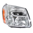 thumbnail image 4 of 05-09 Equinox Headlight Housing Assembly, Passenger Right Side Headlight Chrome Housing Clear Lens Headlamp Fit for Chevrolet Equinox 2005 2006 2007 2008 2009, 4 of 6