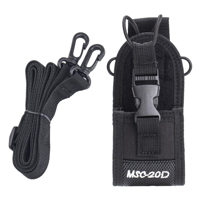 Msc-20D Estuche de nailon Ajustable Suave Resistente al desgaste Restaurantes Fácil de usar Fácil de instalar Estaciones duraderas Riñonera protectora Hugo Estuche de cintura para radio