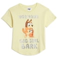 thumbnail image 1 of Camiseta Bluey Bingo Mom para niñas pequeñas, amarilla, 3T, 1 of 2