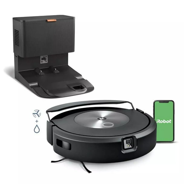 Robot Aspiradora y Trapeador iRobot Roomba Combo j7 con Estacion de Limpieza Walmart en linea