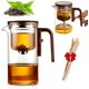 thumbnail image 1 of Para té suelto, tetera Enchanti con mango de madera, tetera mágica Enchantipot, tetera mágica con control de presión para bebidas frías y calientes, 1 of 7