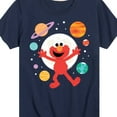 thumbnail image 3 of Sesame Street - Space Elmo - Toddler and Youth Short Sleeve Graphic T-Shirt, 3 of 5