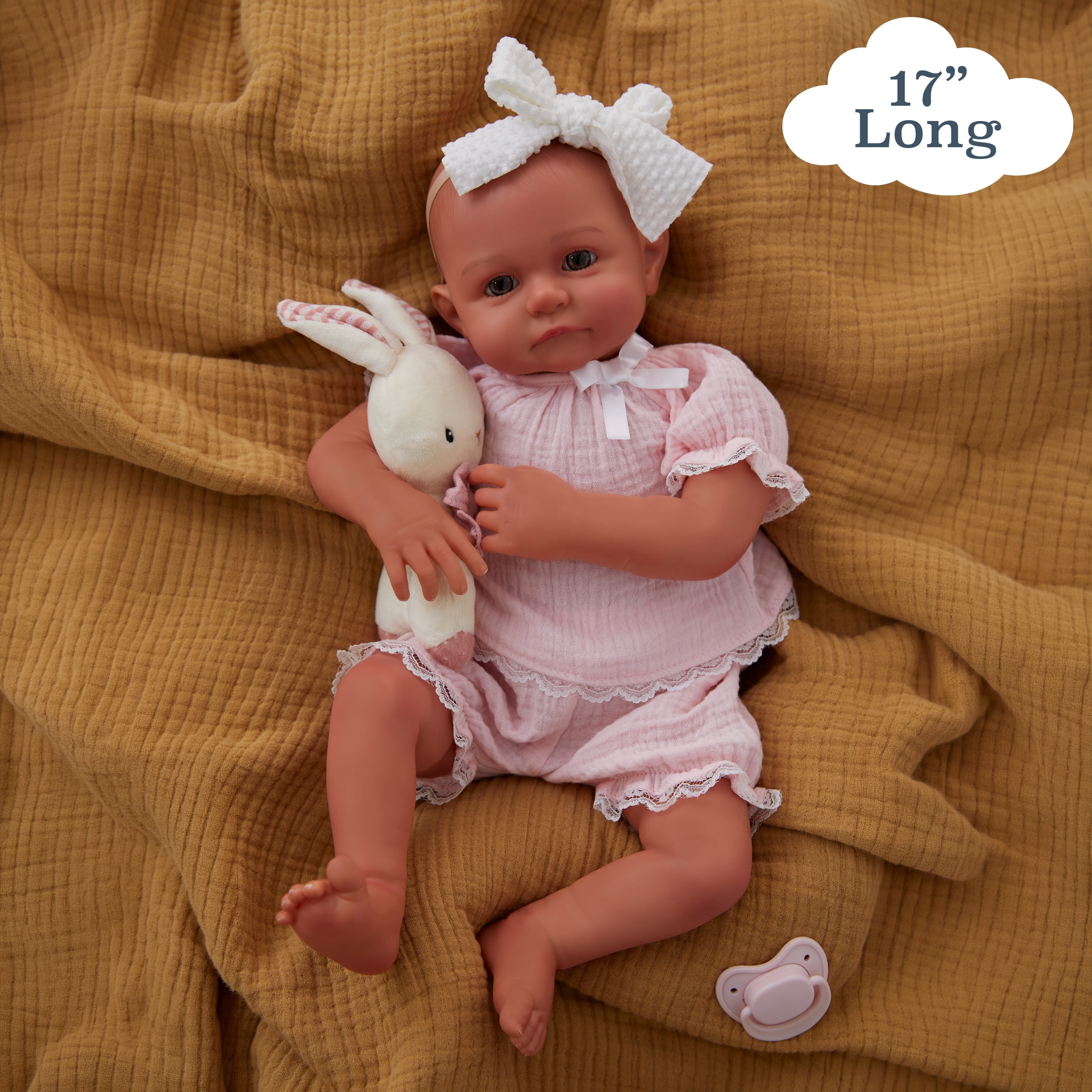 BABY born Real Hand-Painted, Realistic Reborn Baby Doll Girl - Medium, Open Eyes, Ages 3+