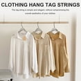 thumbnail image 2 of 950pcs Tags Strings Hanging Tag String Fasteners Hanging String Ties For Clothes, 2 of 6