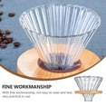 thumbnail image 6 of HERFIER 1 Set Glass Coffee Filter Cup Durable Coffee Filter Cup Glass Storage Container 4.52x4.52x4.32in, 6 of 7