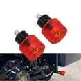 thumbnail image 3 of 2x Red Engine & Saddlebags Crash Bar Guard Balls For Harley Street Glide 14-2023, 3 of 9