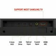 thumbnail image 5 of SHANNA Wall-mounted TV Soundbar Home Theater 40W Wireless Speaker Support Optical Coaxial HDMI-compatible AUX With Subwoofer For TV PC, 5 of 8