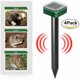 thumbnail image 2 of Parsion 4 piezas de disuasión solar de topos, disuasión de topos LED ultrasónica, repelente de topos, disuasión de topos, control de topos con IP56 para el jardín Vhermosa LL-0141, 2 of 7
