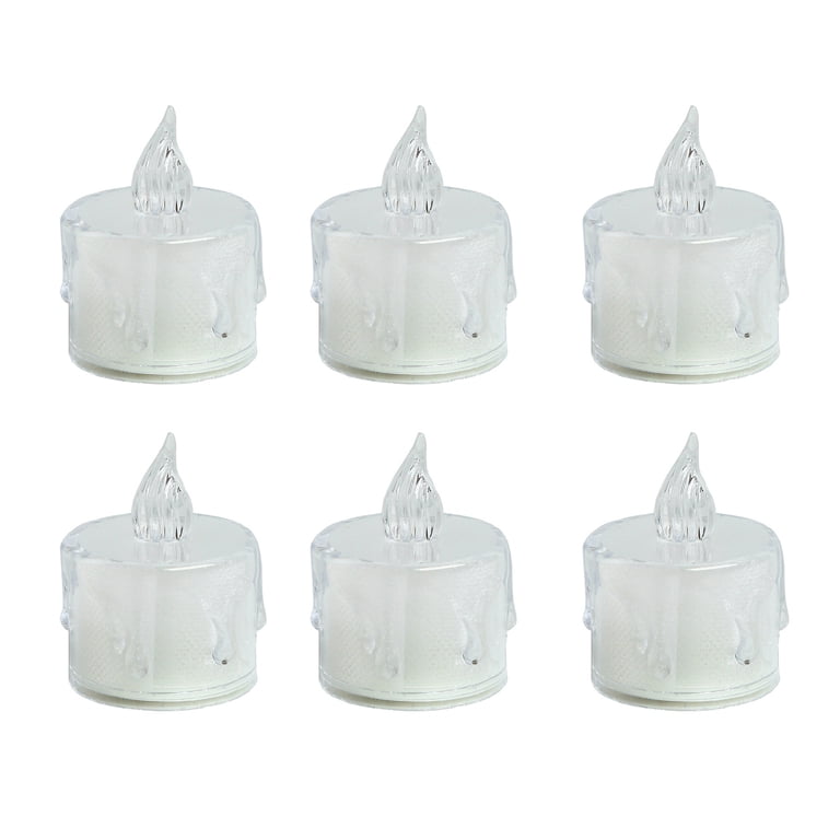 Ymenow Rechargeable Flameless Tea Lights – 6-Pack With Remote, Timer & Charging Base, Flickering LED Candles For Weddings, Parties & Home Decor