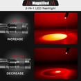 thumbnail image 2 of Linterna Honoson LED de luz roja monomodo con lente escalable, 2 of 8