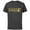 Charcoal, variant on Winnie the Pooh Rabbit Classic Lettering - Short Sleeve Cotton T-Shirt for Adults - Customized-Black