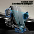 thumbnail image 2 of Universal Hooks Car Holder Mounts Stand Bracket Vent Mobile Cradle Phone L1, 2 of 7