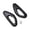 with Screws, variant on GARENDE 1 Pair Handles for Self Balancing Electric Scooter Non Slip Foot Control Pad No Screws