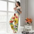 thumbnail image 5 of Rateoe Sunflower Cornflower Poppy Pattern Women’s Ultra-Soft Comfy Pajama Lounge Pants Sleepwear,Comfortable Lounge Wear,lightweight Pajamas, Casual Home Wear-XX-Large, 5 of 6