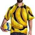 thumbnail image 4 of Banana Men's Casual Button Down Short Sleeve Printed Summer Beach Shirts, 4 of 6