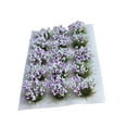 thumbnail image 3 of lionlar Bricolage Grappe de Fleurs Miniature Déco pour Modèle Architectural Décor Miniature Violet Pâle, 3 of 9