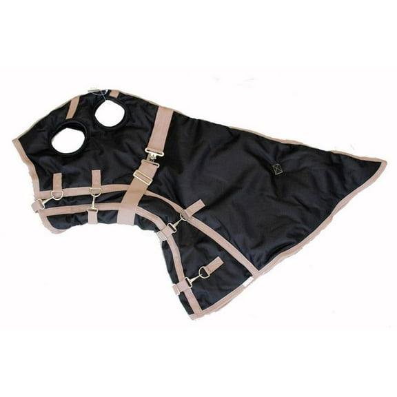 AJ Tack 1200D Waterproof Hood - Black Large