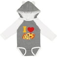 thumbnail image 3 of Inktastic I Love Pizza Boys or Girls Long Sleeve Baby Bodysuit, 3 of 5