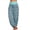 ZG Sky Blue, variant on Plus Size Pants Hippie Boho Yoga Harem Pants Lounge Beach Trousers Causal Relaxed Fit Casual Pants Women Summer Army Green L