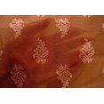 thumbnail image 4 of oneOone Cotton Silk Fabric Leaves & Floral Block Print Fabric BTY 42 Inch Wide, 4 of 4