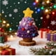 thumbnail image 3 of Decoraciones navideñas, adornos navideños, regalos de Navidad, decoración navideña hecha a mano para el árbol, pequeñas y bonitas decoraciones navideñas en miniatura para árboles de Navidad., 3 of 3