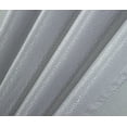 thumbnail image 4 of Olivia Gray Naples Textured Jacquard 53 x 84 in. Single Rod Pocket Curtain Panel in Silver, 4 of 4