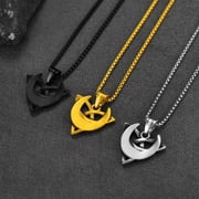 FaithHeart Moon Goddess Necklaces for Women Viking Pendant Necklace Stainless Steel Feminist Wiccan Jewelry Amulet Birthday Christmas Jewelry Gift for Mom Grandmother