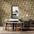 thumbnail image 2 of A-Street Prints by Brewster 2701-22339 Reclaimed Tarnished Metal Gold Metallic Texture Wallpaper, 2 of 3