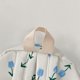 thumbnail image 4 of Mochila escolar bookbag casual viajero de viaje de día lindo para chicas adolescentes azules, 4 of 9