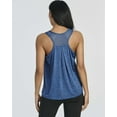 thumbnail image 3 of Real Essentials 5 Pack: Women's Racerback Workout Tank Top Mesh Back Dry-Fit Sleeveless Running Gym (Available In Plus Size), 3 of 6
