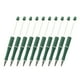 thumbnail image 2 of Juego de 10 bolígrafos con cuentas para manualidades, portátiles, para exámenes, regalos para mujeres y niños, para oficina. Verde, 2 of 9