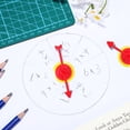 thumbnail image 3 of Turntable Diy Accessory Plastic Board Game Spinners for Friends Parties 25 Pcs, 3 of 5