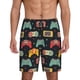 thumbnail image 1 of Fotbe Retro Video Game Pantalones Cortos de Pijama para Hombre, Ropa de Dormir, Pantalones de Pijama Cortos para Hombre-Large, 1 of 6