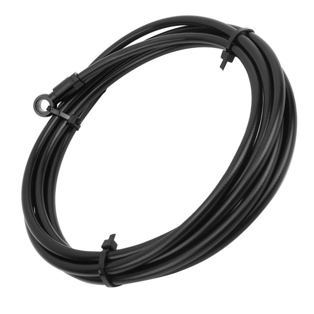 Disc Brake Hose, DIY 2M Length Cycling Cuttable Hydraulic Disc Brake Hose Cable Kit Portable Tube Hose Cable Kit for SLX XT