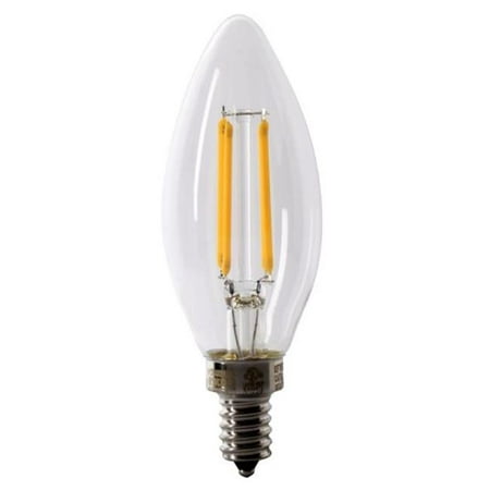 

Feit Electric 7610769 40W Torpedo Dimmable LED Bulb Clear - 27K