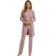 thumbnail image 1 of Conjunto Casual 3 Piezas Pantalón, Blusa y Cárdigan Cómodo y Elegante para Mujer, 1 of 5