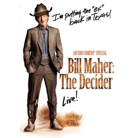 Bill Maher-The Decider Movie Poster - 27 x 40 in.