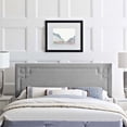 thumbnail image 2 of Modway Josie Fabric Upholstered Queen Headboard in Light Gray, 2 of 4