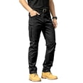 thumbnail image 5 of Lightweight Water Resistant Tactical Work Pants for Men 4 Way Stretch Ripstop Multi Pocket, XL, 5 of 8