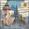 thumbnail image 2 of Sigrid, M. 15x15 White Modern Wood Framed Museum Art Print Titled - Avenue des champs Elysees, 2 of 4