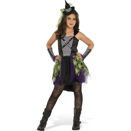 Midnight Witch Girls Punk Rock Metal Child Halloween Costume