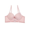 thumbnail image 1 of Solid Six Hook Closure Plunge Bra, 1 of 3
