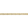 thumbnail image 3 of 14k Yellow Gold 24 Inch 4.5mm Concave Anchor Chain Necklace Pendant Charm, 3 of 9