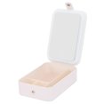thumbnail image 3 of Estuche de maquillaje con espejo iluminado, regulable, portátil, recargable, para viajes, para exteriores y hogar., 3 of 14
