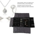 thumbnail image 7 of Travel Jewelry Case Roll Bag Organizer for Necklace Bracelet Earrings Ring, Foldable Jewelry Display Showcase for Shows or Home Storage, 7 of 7