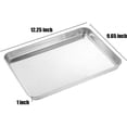 thumbnail image 3 of YQHWQ Baking tray 1H inch 5L Cookie baking tray Sliv, 3 of 5