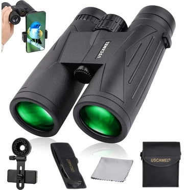 USCAMEL 12x42 Binoculars for Adults, High Powered Waterproof Binoculars for Day and Night, Professional Binoculars for Bird Watching, Hunting