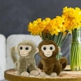 thumbnail image 3 of Soft Plush Monkey Stuffed Animal,8 Inches, 3 of 6